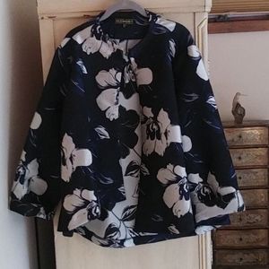 Heidi Daus asymmetric jacket